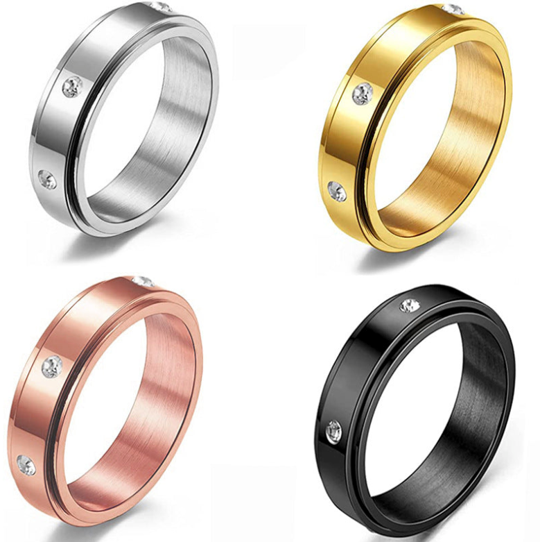 Calming Spinner Anxiety Ring - spinner ring for anxiety