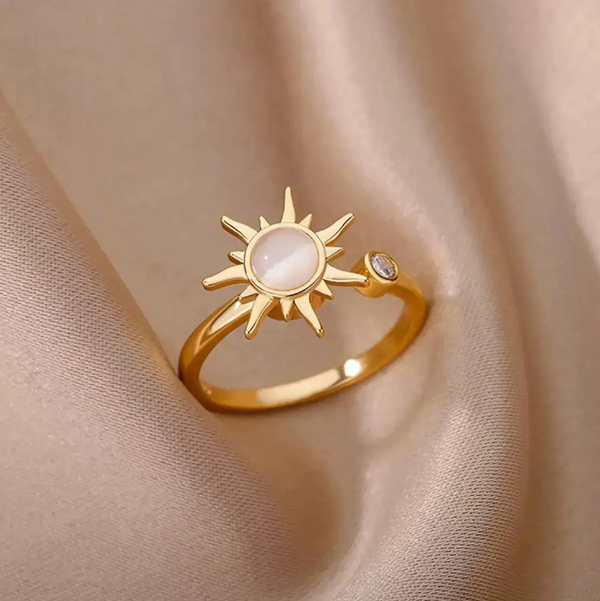 A Gentle Light for a Peaceful Mind - Ray of Grace Ring