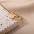 Ray of Grace Anxiety Ring - worn on hand