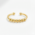 Serenity Beads Anxiety Ring - worn on hand