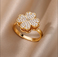 Four Hearts Elegance Ring
