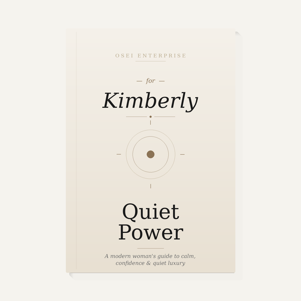 Quiet Power (Personalized)